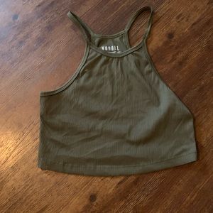 No Bull crop top EUC size large